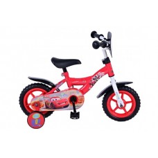 Disney Cars Kinderfiets - Jongens - 10 inch - Rood - Doortrapper