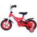 Disney Cars Kinderfiets - Jongens - 10 inch - Rood - Doortrapper