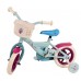 Disney Frozen 2 Kinderfiets - Meisjes - 10 inch - Blauw/Paars - Doortrapper