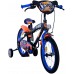 Hot Wheels Kinderfiets - Jongens - 16 inch - Zwart Oranje Blauw - Twee handremmen