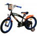 Hot Wheels Kinderfiets - Jongens - 16 inch - Zwart Oranje Blauw