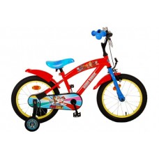 Paw Patrol Kinderfiets - Jongens - 16 inch - Rood Blauw