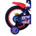 Sonic Prime Kinderfiets - Jongens - 14 inch - Blauw Rood - Twee handremmen