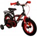 Volare Thombike Kinderfiets - Jongens - 12 inch - Zwart Rood