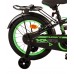 Volare Thombike Kinderfiets - Jongens - 16 inch - Zwart Groen - Twee Handremmen