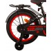 Volare Thombike Kinderfiets - Jongens - 16 inch - Zwart Rood - Twee Handremmen