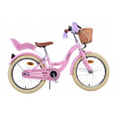 Volare Blossom Kinderfiets - Meisjes - 18 inch - Roze - Twee handremmen