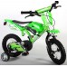 Volare Motorbike Kinderfiets - Jongens - 12 inch - Groen - Twee handremmen