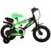 Volare Sportivo Kinderfiets - Jongens - 12 inch - Neon Groen Zwart - Twee Handremmen - 95% afgemonteerd