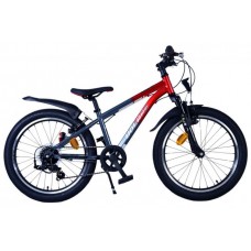 Volare XC Race Kinderfiets - 20 inch - 7 speed - Rood/Grijs