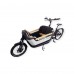 Bakfiets Urban Wheelz 2 wieler Pendle zwart wit Shimano 7speed naaf 