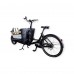 Bakfiets Urban Wheelz 2 wieler Pendle zwart wit Shimano 7speed naaf 